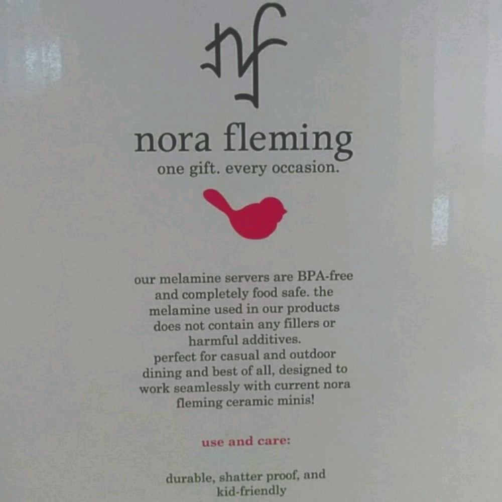 Nora Fleming Melamine Soap & Lotion Dispenser Set
